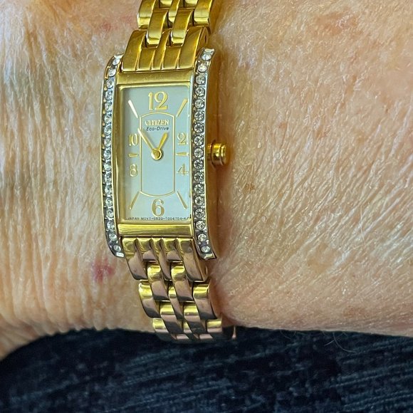 Citizen Eco Drive Women's Gold-Tone Watch - Picture 2 of 13